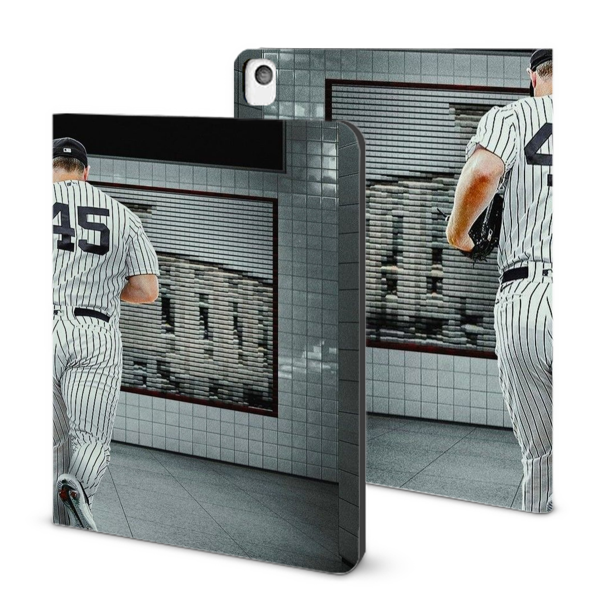 Gerrit Cole 12 IPad Book-Style Case With Pencil Slot – Slim PU & TPU Cover – Full Protection, Precise Fit, Water & Scratch Resistant